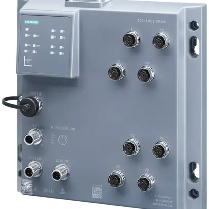 Switch IE Siemens SCALANCE XP208 8×M12 (codificata D) 10/100Mbit/s managed 
