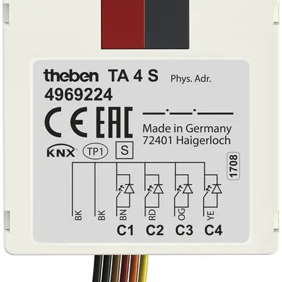 Entrata binaria INS Theben KNX 4 volte 