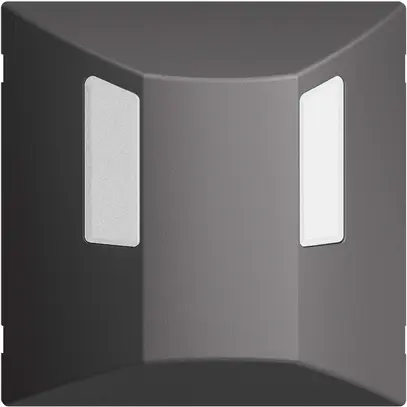 Détecteur de mouvement ENC KNX 180° PIRI EDIZIOdue gris foncé 