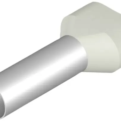 Embout de câble jumelé Weidmüller H isolé 2×16mm² 25mm blanc télémécanique vrac 