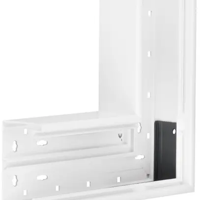 Angle plat tehalit BR 65100, blanc trafic 
