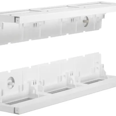 Ober-/Unterteil-Set Hager univers 3F für AP-Rahmen IP30 SK I 750×160mm 2 Stk 