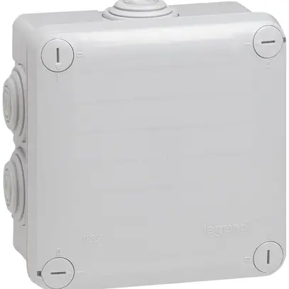 AP-Abzweigdose PLEXO 105×105mm leer grau 