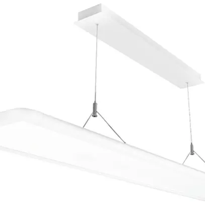 Luminaire suspendu LED SG Sense Air 36W 3500lm 830 DALI dir./indir.1200mm blanc 