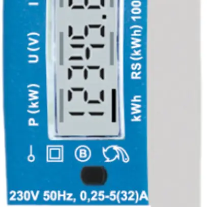 Compteur d'énergie AMD Eltako WSZ15D MID, 1×32A calibré 