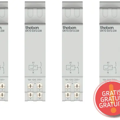 Kit promozionale Theben 3×OKTO ES12-230 + 1×gratuito 