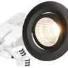 EB-LED-Spot MH MOVE 10.5W 960lm 3000K IP44 MB DIM DALI Ø68mm schwarz 