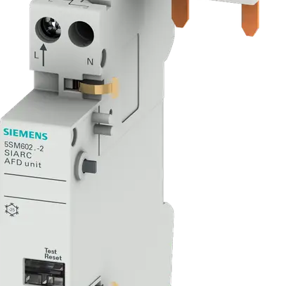 Interruttore antincendio SENTRON AFDD disgiuntore+differenziale 2UM, 1…16A/230V 