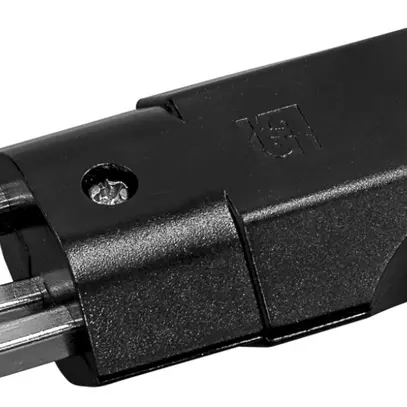 Winkelstecker Steffen STEKO MID T23 schwarz 10A 250VAC 