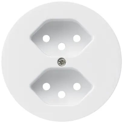 Coppa frontale robusto bianco per 2×tipo 13 