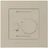 Termostato INC Hager kallysto.pro, con interr.di riscald./raffred., beige 