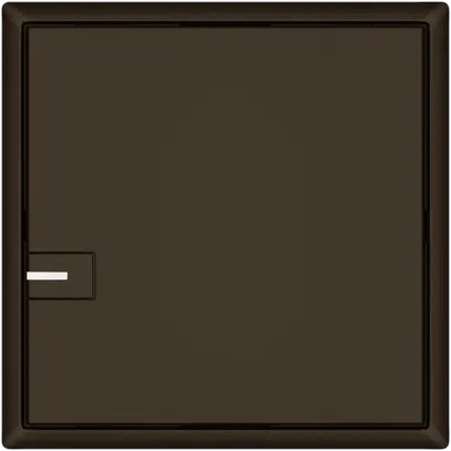 Pulsante KNX RGB EDIZIO.liv SNAPFIX® sensore temp.RGB-LED 1× com.1T ma 