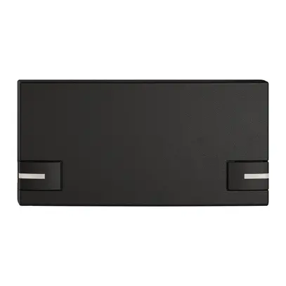 Poussoir 1/2 EDIZIO.liv SNAPFIX® p.KNX&UNI a.LED comm.à 2 touches no 