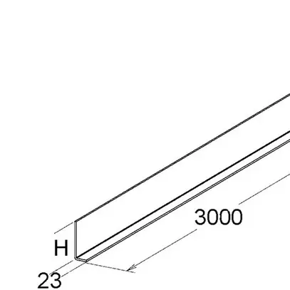 Trennwand Niedax Standard 80mm 