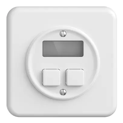 Termostato ambiente KNX INC STANDARDdue 2×con LED RGB, bianco 