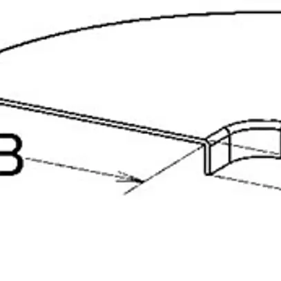 Deckel Niedax zu Horizontalwinkel 30 