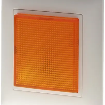 Lampada flash INC giallo 230VAC EDIZIOdue Hugentobler tipo16 piatto 