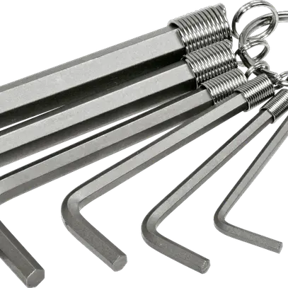 Jeu de clés males 6pans 2-8mm 