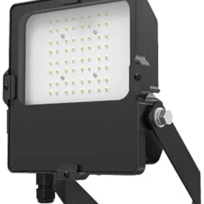 Projecteur LED DOTLUX LENSplus 50W 6990lm 850 IP66 120° 324×240mm noir 