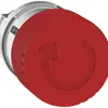 Tête pour bouton Schneider Electric 30mm rot. rouge 