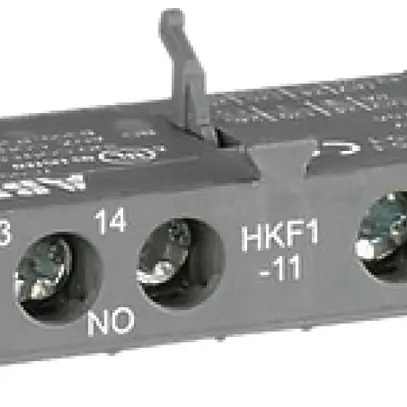 Contatto ausiliario ABB HKF1-11, per MS132, 2Ch 1.5A AC-15, frontale, a vite 