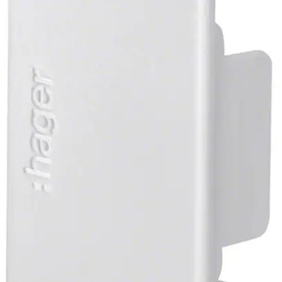 Endstück Hager tehalit.LF/LFH 45×30mm grau IP30 