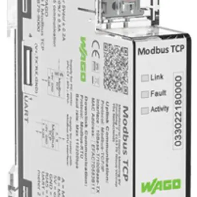 Module de communication AMD WAGO MID fonction de communication Modbus (TCP) 