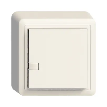 Poussoir AP ZEP 1c/1t ON-OFF station princ. EDIZIOdue blanc 