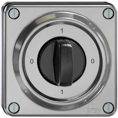 Interruttore rotativo INC ELEMENT SNAPFIX® 1P 16A 400V 0-1-0-1 all 