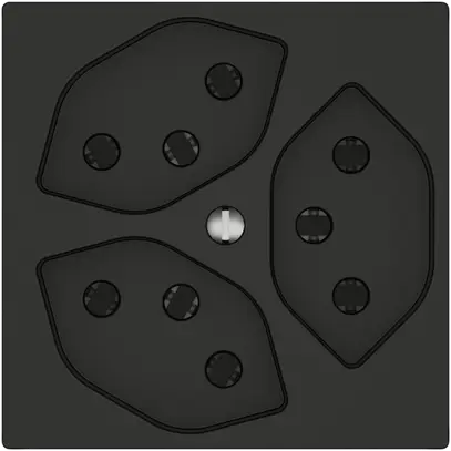 Presa EDIZIO.liv SNAPFIX® 3×T13 3×S ne 