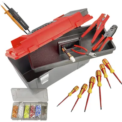 Valigia per utensili Weidmüller RED LINE SET 3, 11 pezzi 