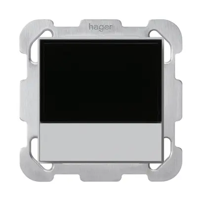 UP-Raumtemperaturregler kallysto B KNX s/e-link mit Tasten hellgrau 