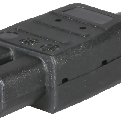 Prise d'appareils MH type123 noir, C15, super-hot 