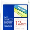 Cassette ruban Brother TZe-232 12mm×8m, blanc/rouge 