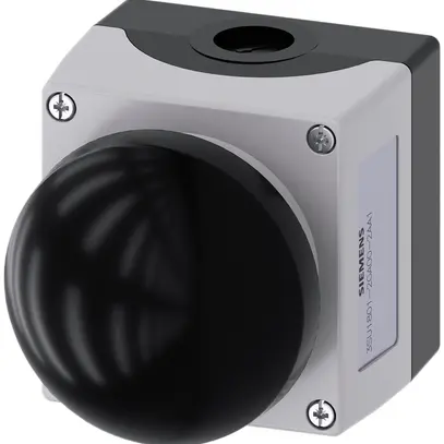 Contact à coup de poing Siemens SIRIUS ACT, 1F, plastique noir/gris 