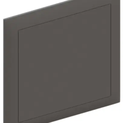 Couvercle à broches AGRO 130×130mm gris foncé avec fixation diagonale 