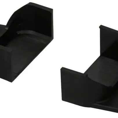 Set di supporti MH Swiss-Line nero 50×52×25mm 