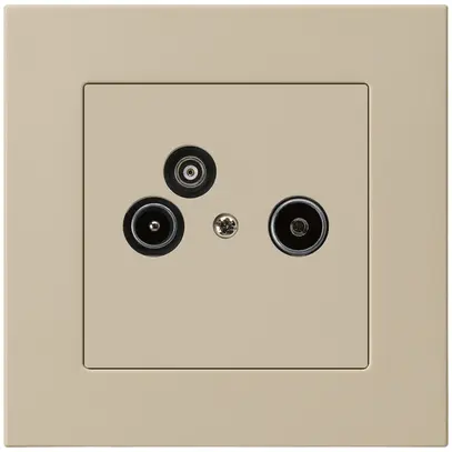 Prise d'antenne ENC R/TV/données kallysto.pro 19dB beige 