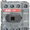Interrupteur de charge ABB 40A/400V 4L, AC22A, 4.pole à droite gris clair 