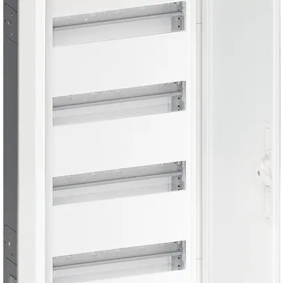 Distributeur ENC Hager univers 4 rangées 48UM porte IP30 300×650×110mm 