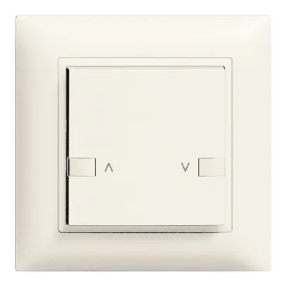 Tasto INC ZEP 1c/1t motore stazione principale EDIZIOdue bianco 