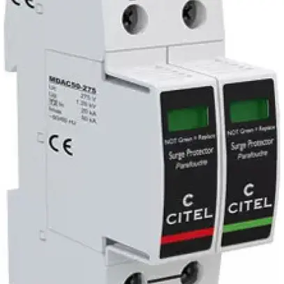 Scaricatore di sovratensione  Citel DAC50S-11-440, tipo 2, 2 poli 