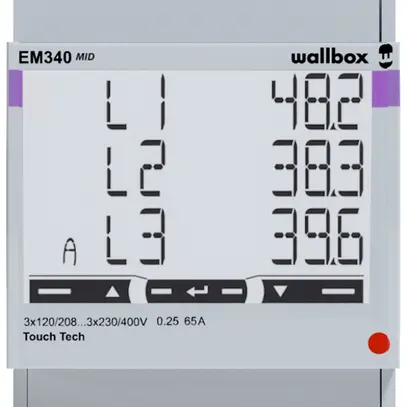 Gestore di carica AMD ABL MID Meter Pulsar MID-3P-65A 