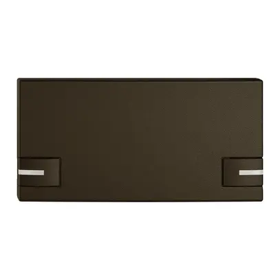 Pulsante 1/2 EDIZIO.liv SNAPFIX® p.KNX&UNI c.LED comando a 2 tasti ma 