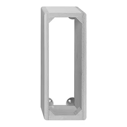 Quadro di montaggio AP GV 3×1 legno duro laccato 