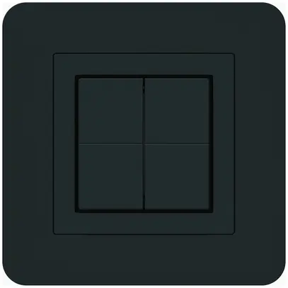 Poussoir sans fil Friends of Hue KTR, 4×, 94×94mm, autocollant, noir 