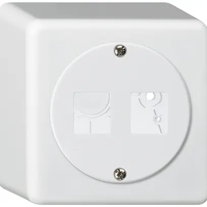 AP-Montageset HMS basico für 2 Module weiss 