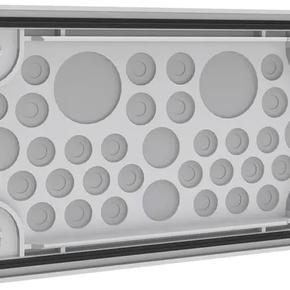 Flangia a membrana PrismaSeT XL chiudibile dall'esterno 36 ingressi 