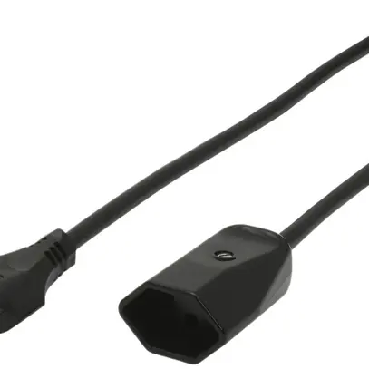 Prolunga Td T23/T23 3m 3×1.5mm² nero 