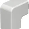 Angle plat Bettermann pour canal d'installation WDK gris clair 25×25mm 